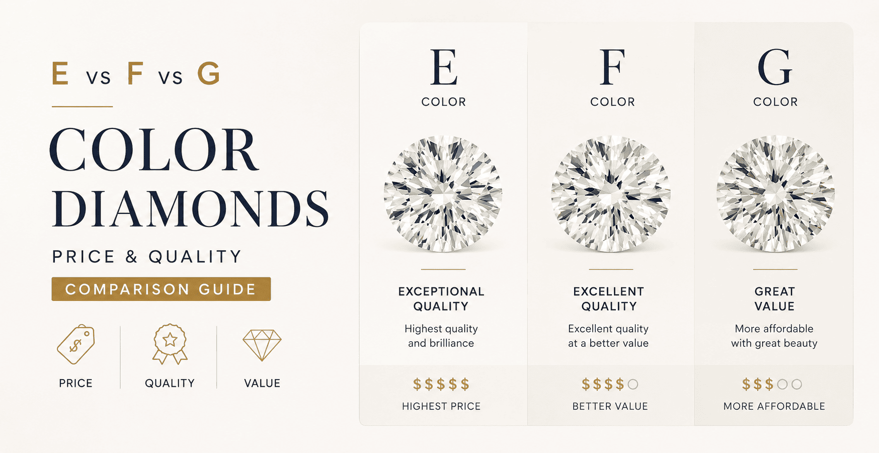 E-vs-F-vs-G-Color-Diamond Guide