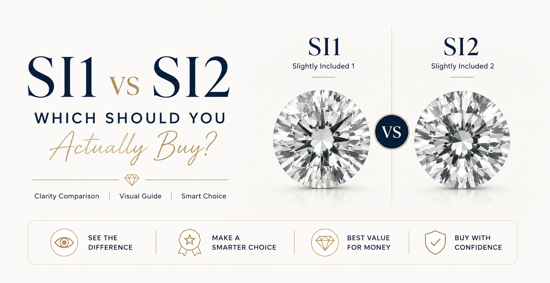 SI1 vs SI2 Diamond: Which Should You Actually Buy