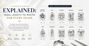 Diamond Ratio Explained Ideal Length-to-Width for Every Shape