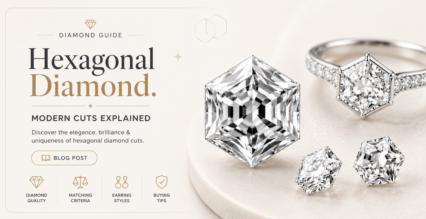 Hexagonal Diamond Modern Cuts Explained