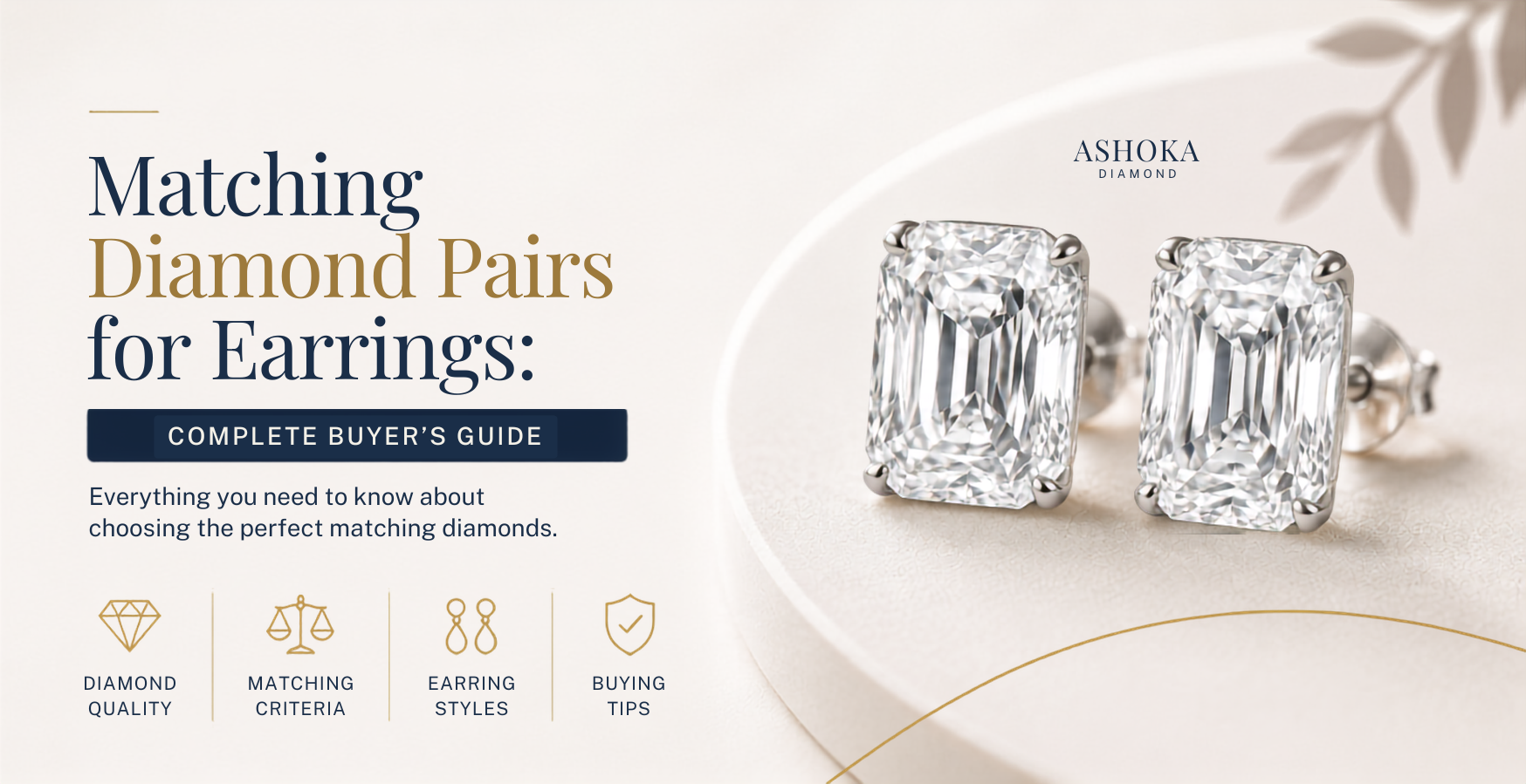 Matching Diamond Pairs for Earrings Complete Buyer's Guide