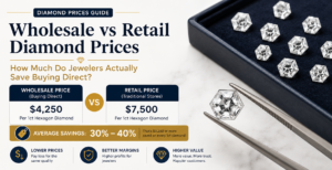 Wholesale vs Retail Diamond Prices - How Much Do Jewelers Actually Save Buying Direct