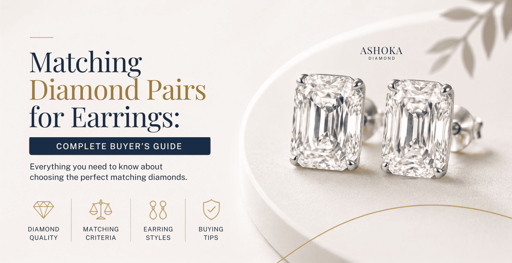 matching diamond pairs for esrrings