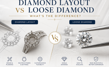 Diamond Layout vs Loose Diamond - What's the Difference